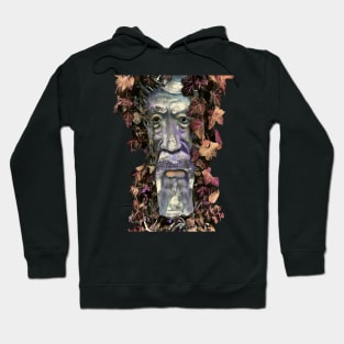 The Green Man With Autumnal Ivy Leaves Hoodie